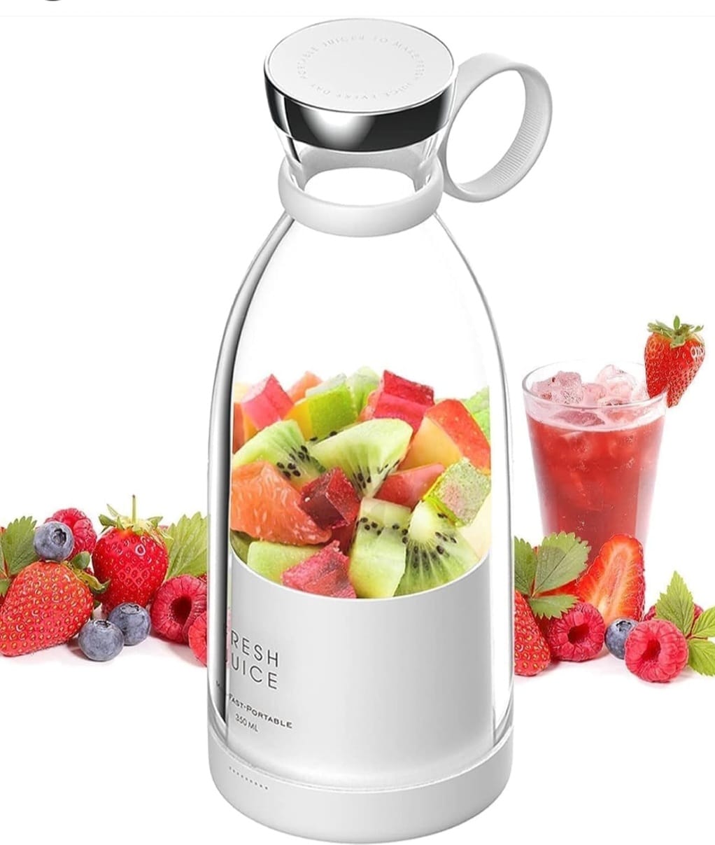 Portable Blender – USB Rechargeable, Powerful & Compact for Smoothies & Juices"